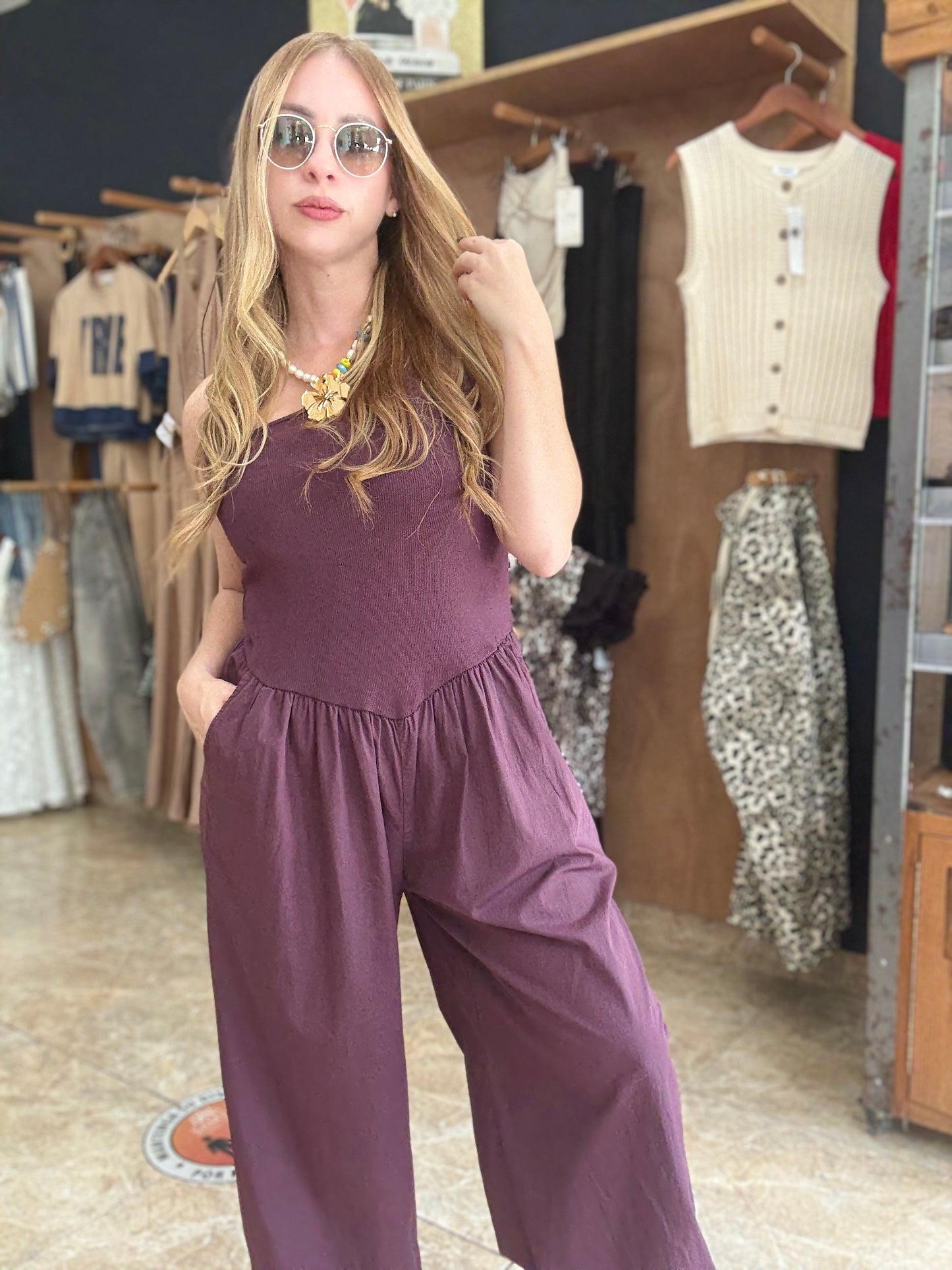 Cotton Jumpsuit