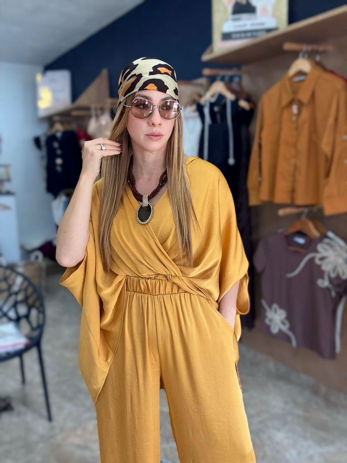 Mustard Tunic Set ✨