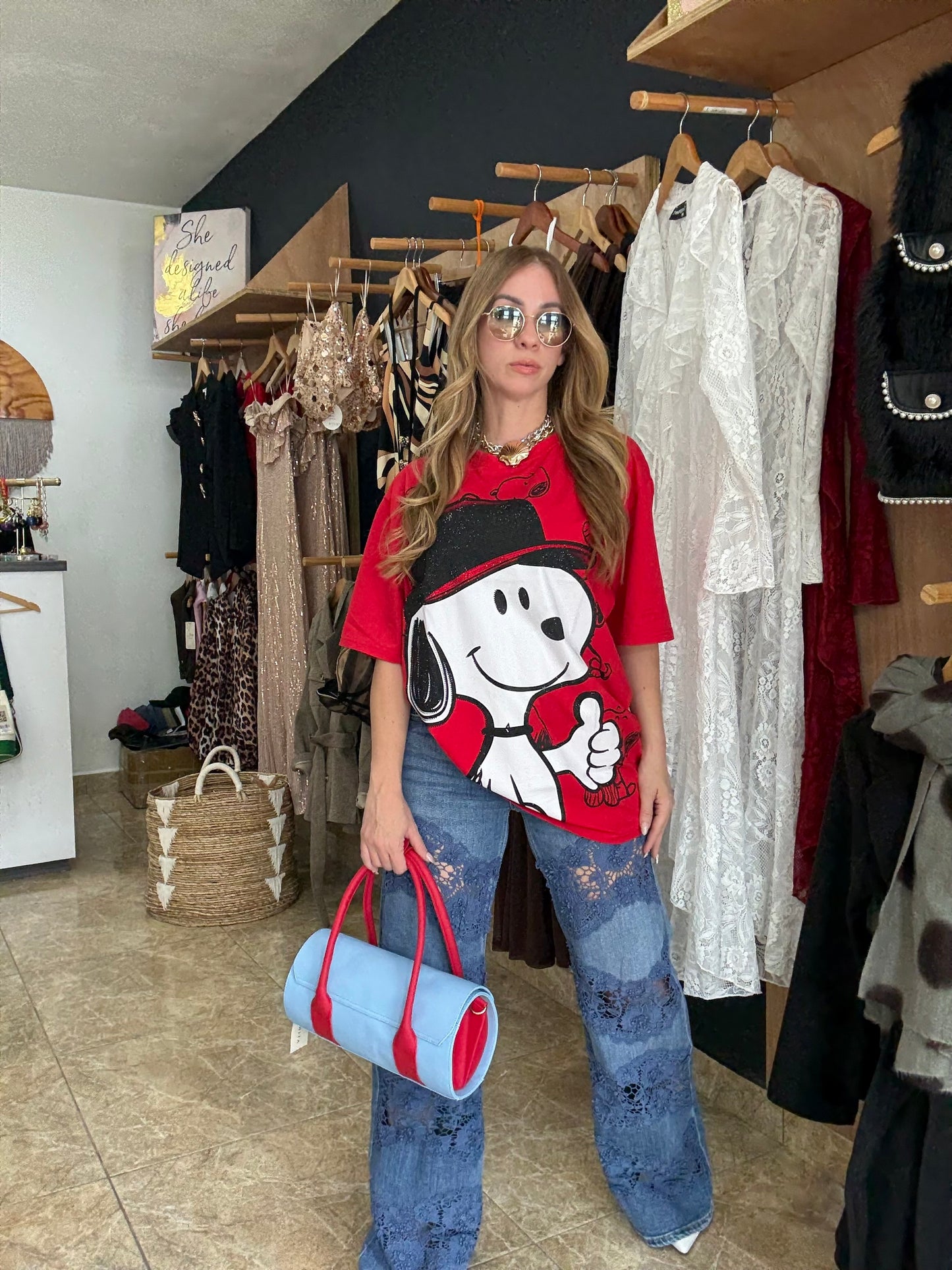 (Re-stock llega el 15 Dic). Snoopy Over size top