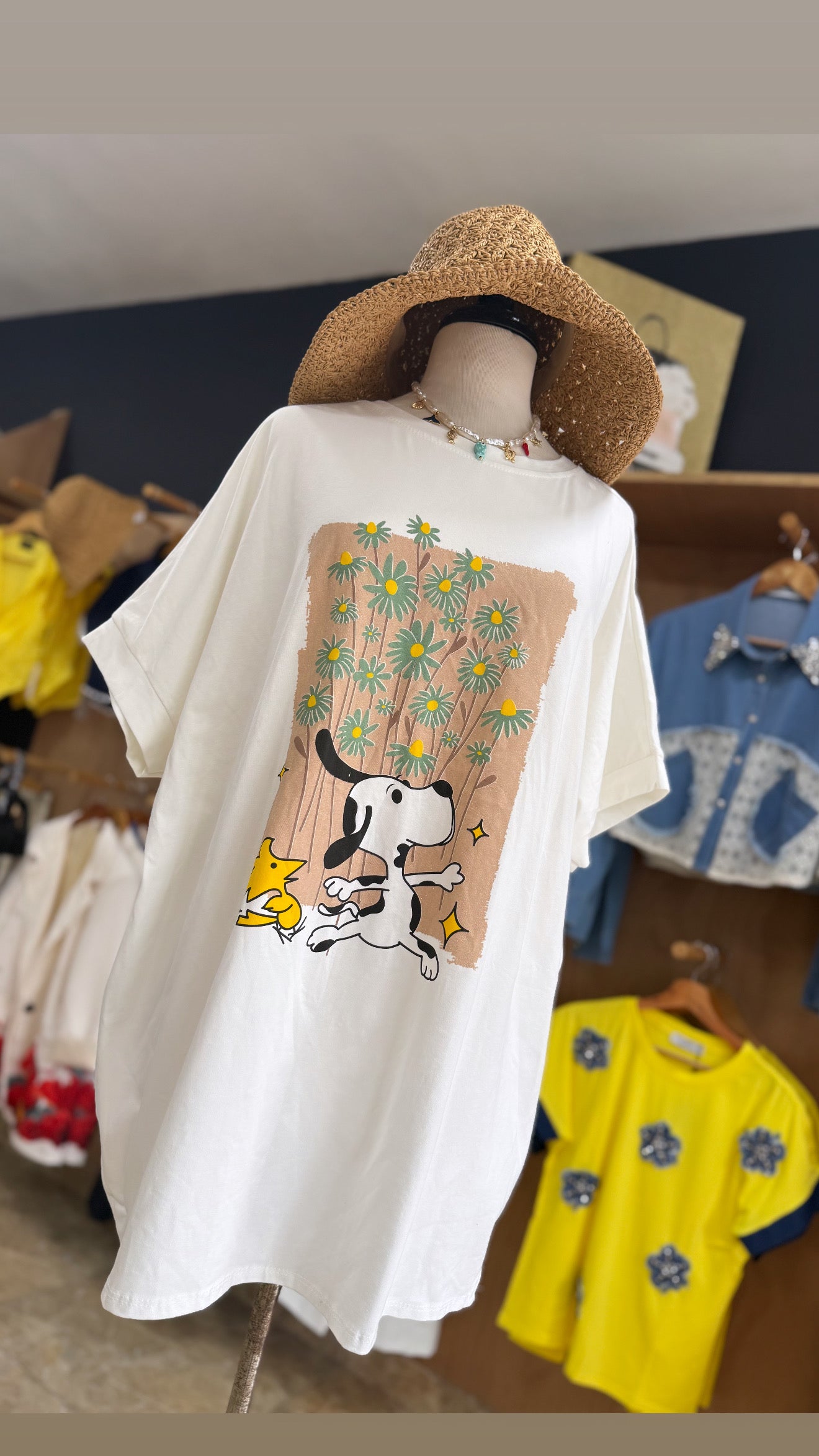 Snuppy Shirt Dress