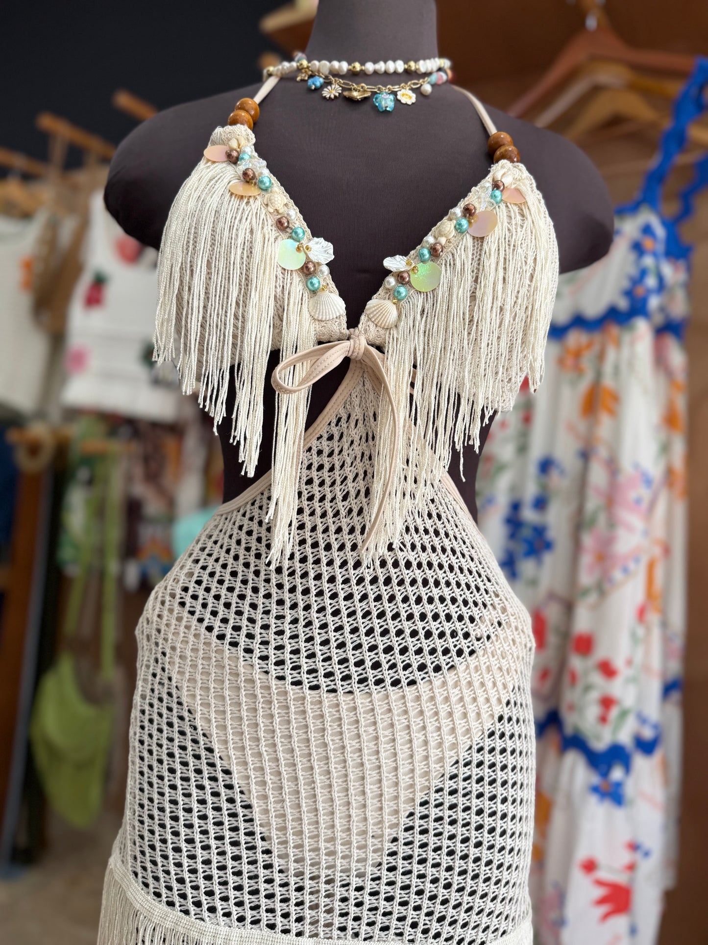 Trío cuver Up swimsuit
