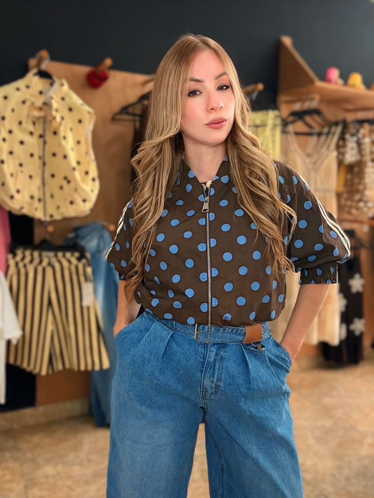 Polka Italy Jacket (One Size )