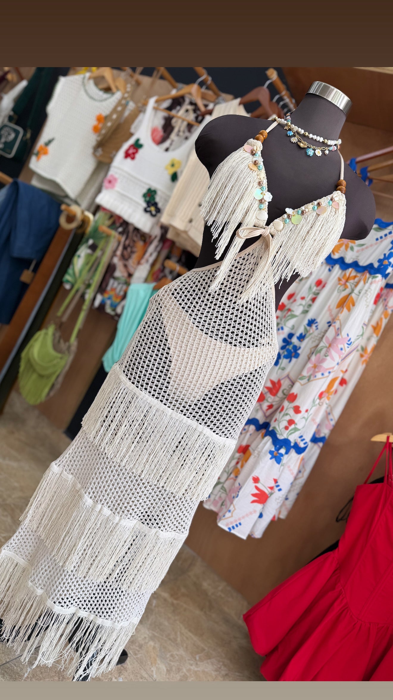 Trío cuver Up swimsuit