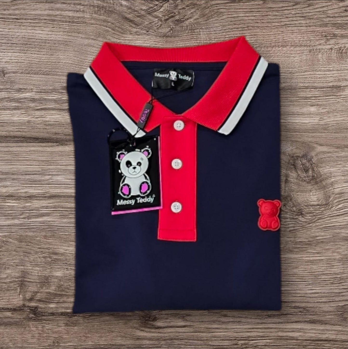Messy Teddy Polo