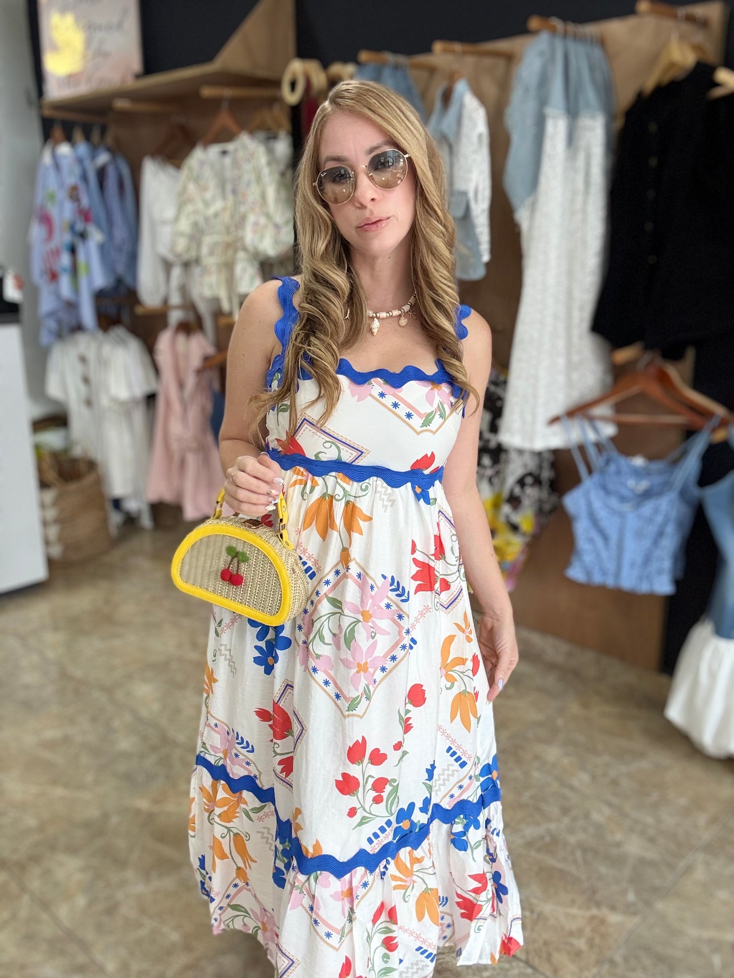 Tropical Maxi Dress