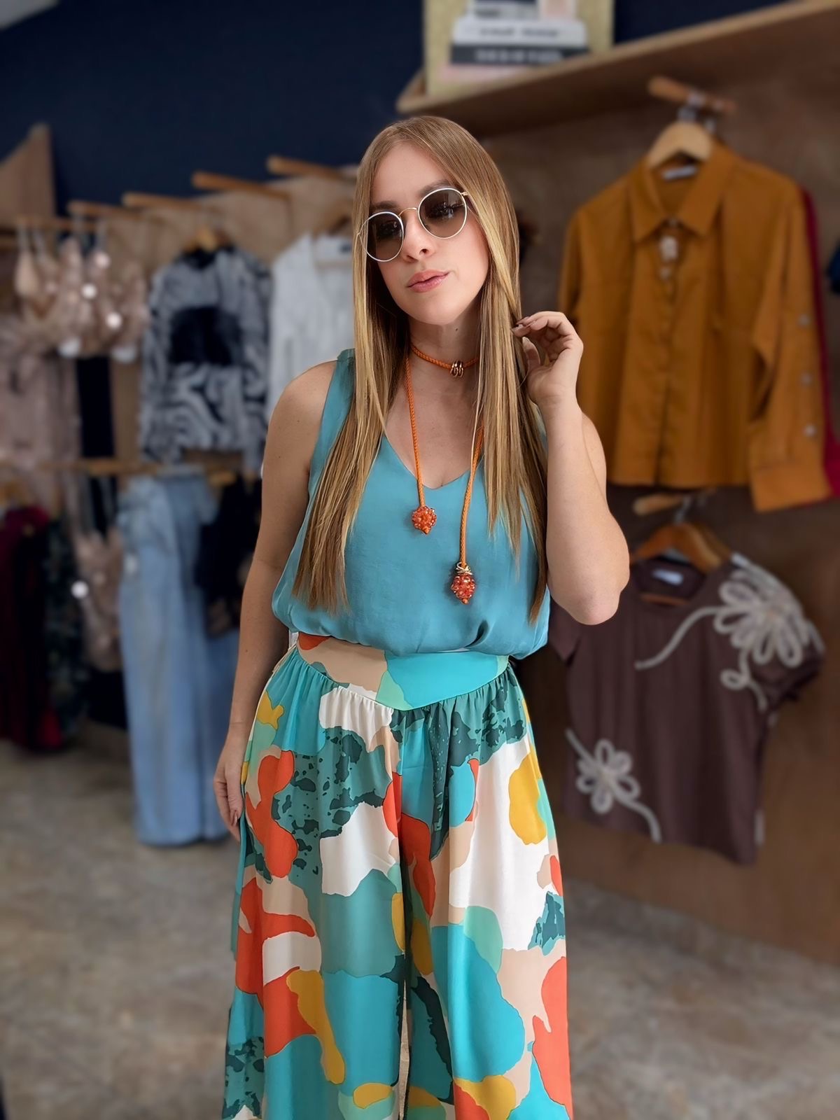 Abstract Pant set ✨