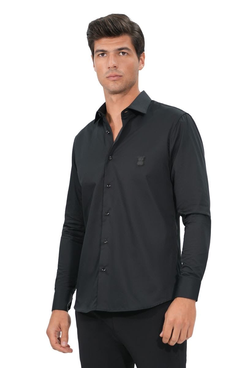 Black long sleeve shirt
