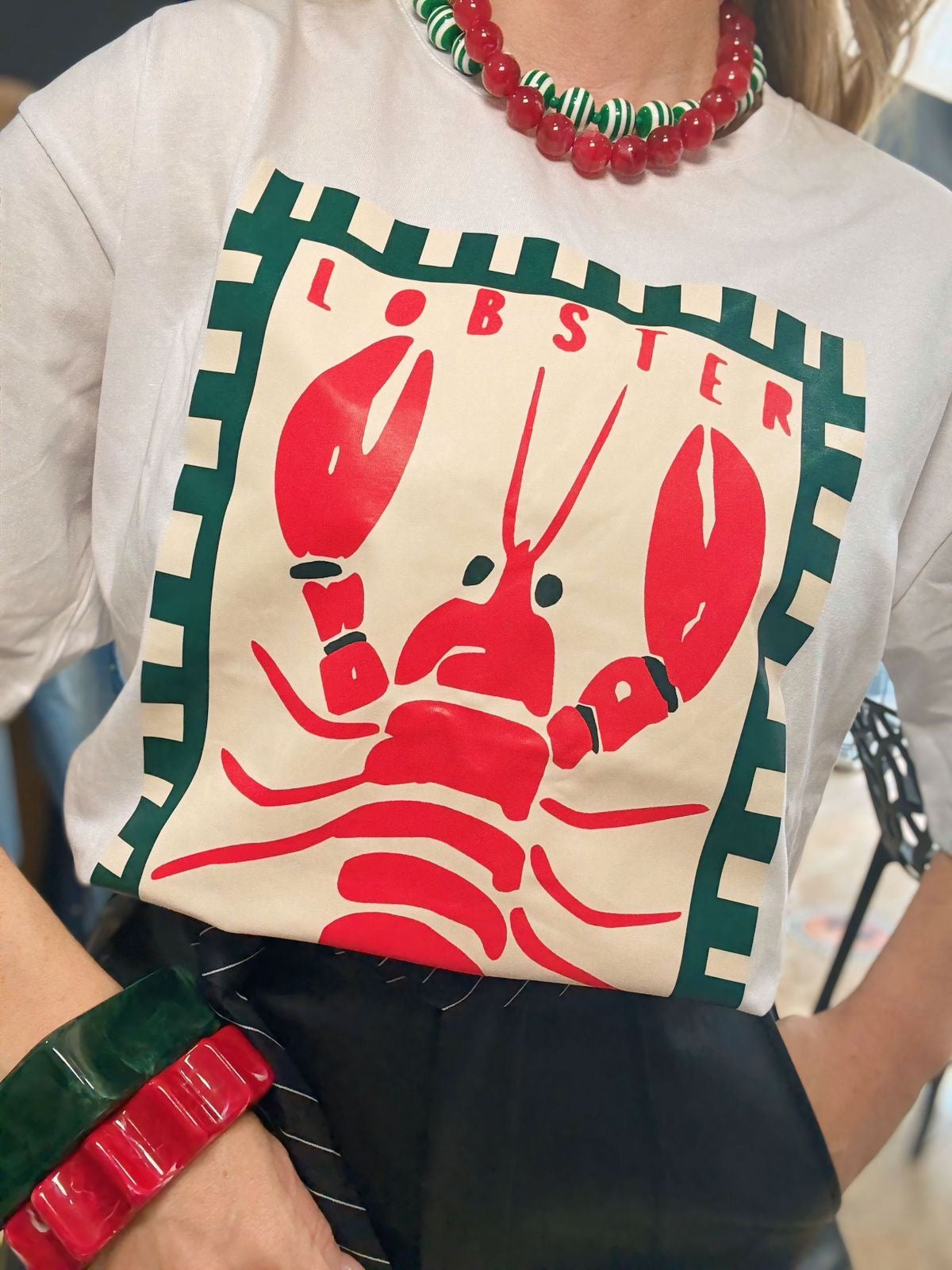 Lobster over size Tshirt