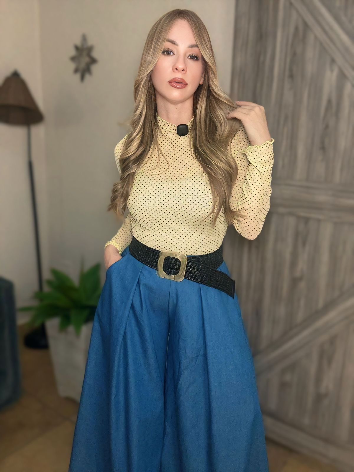 Denim palazo