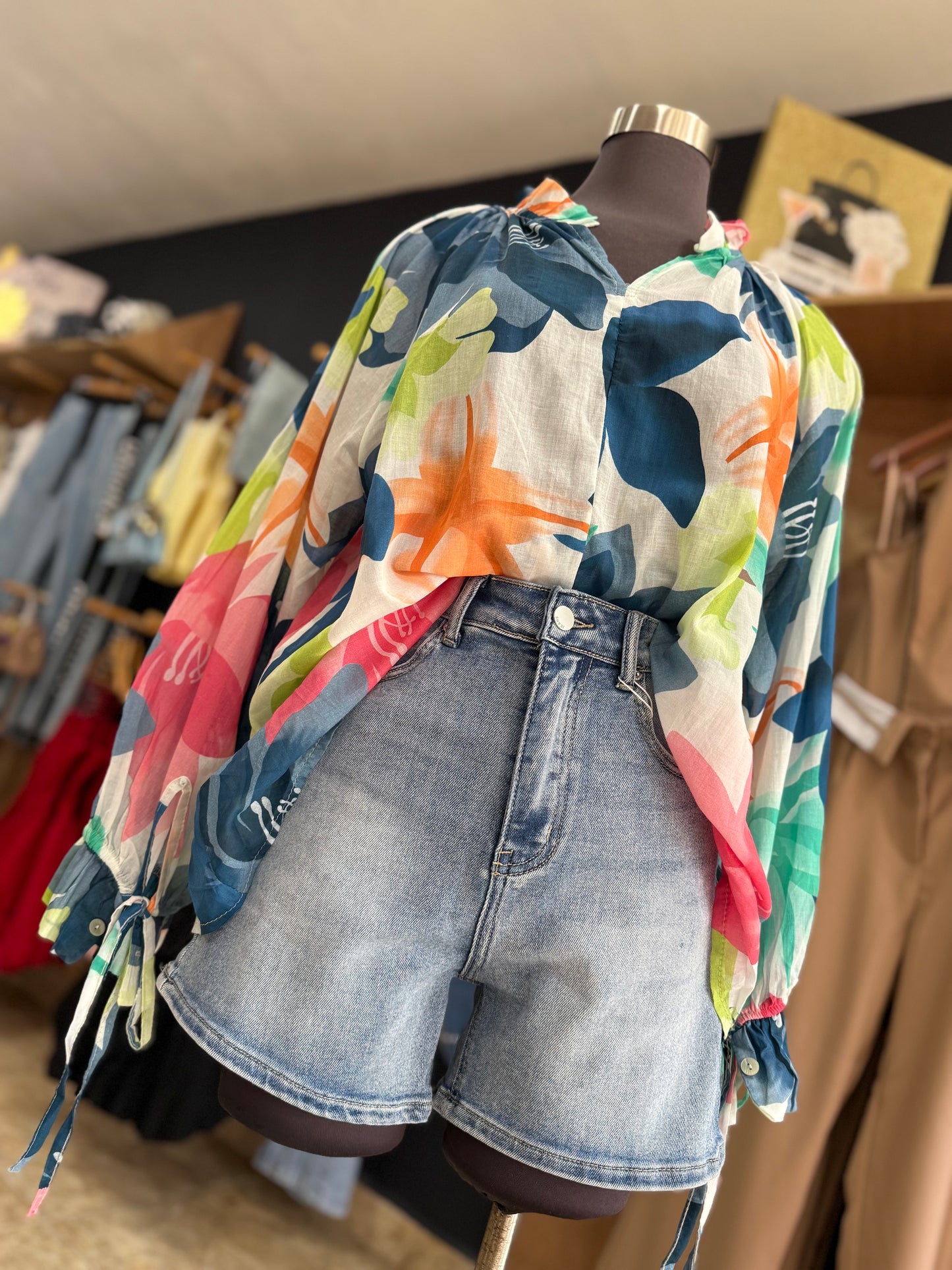 Italy Print Top