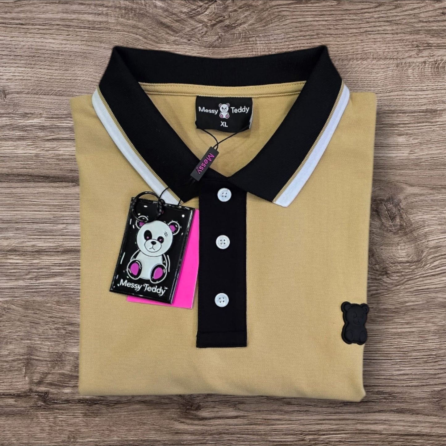 Messy Teddy Polo