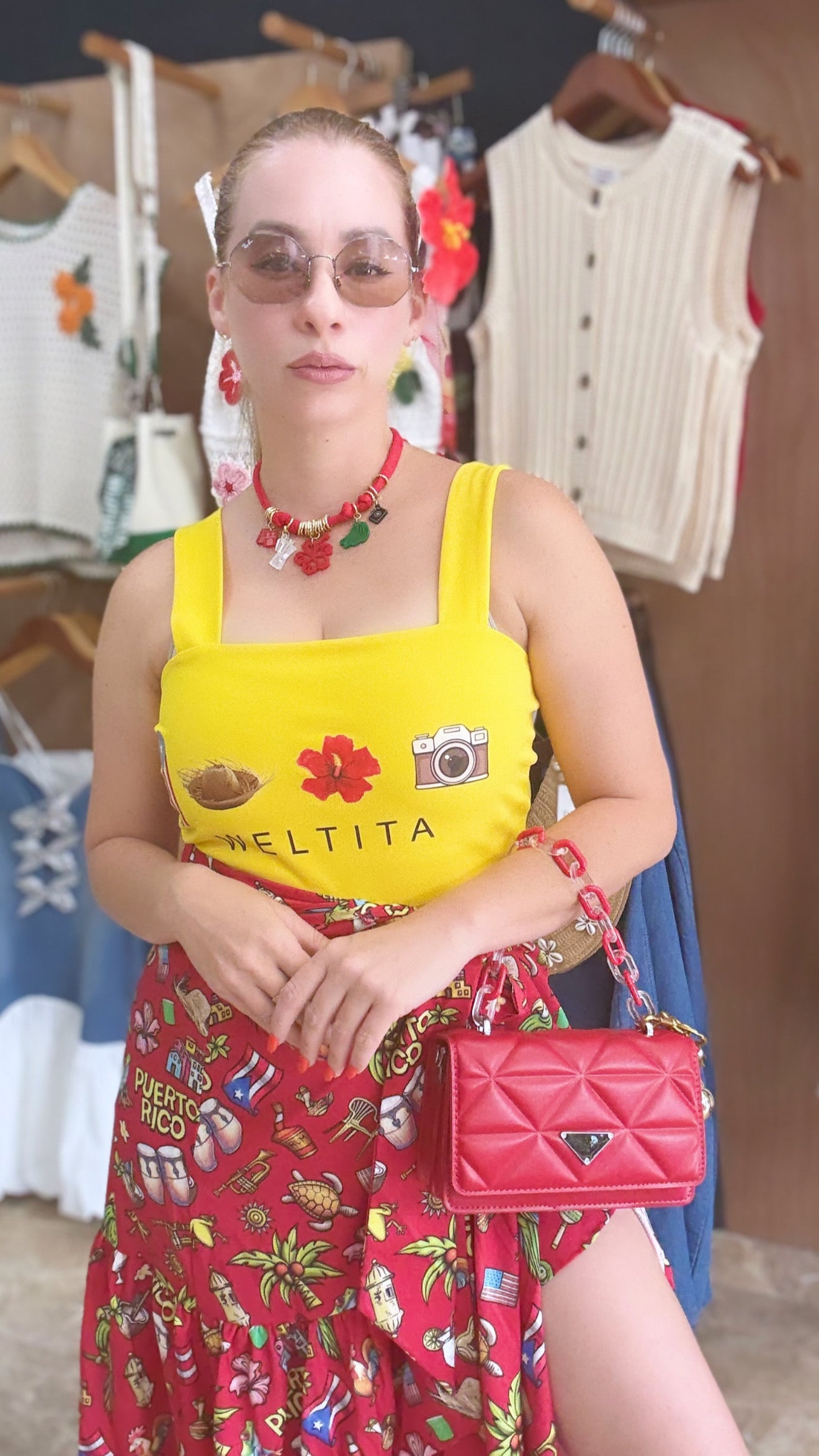 Weltita Crop top 🇵🇷🌺📸