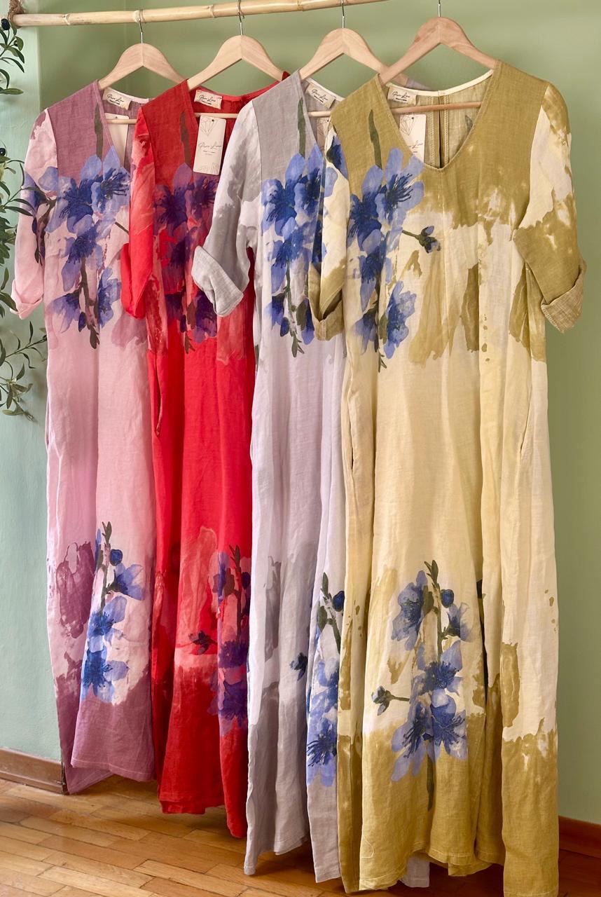 Linen Print Jumpsuit