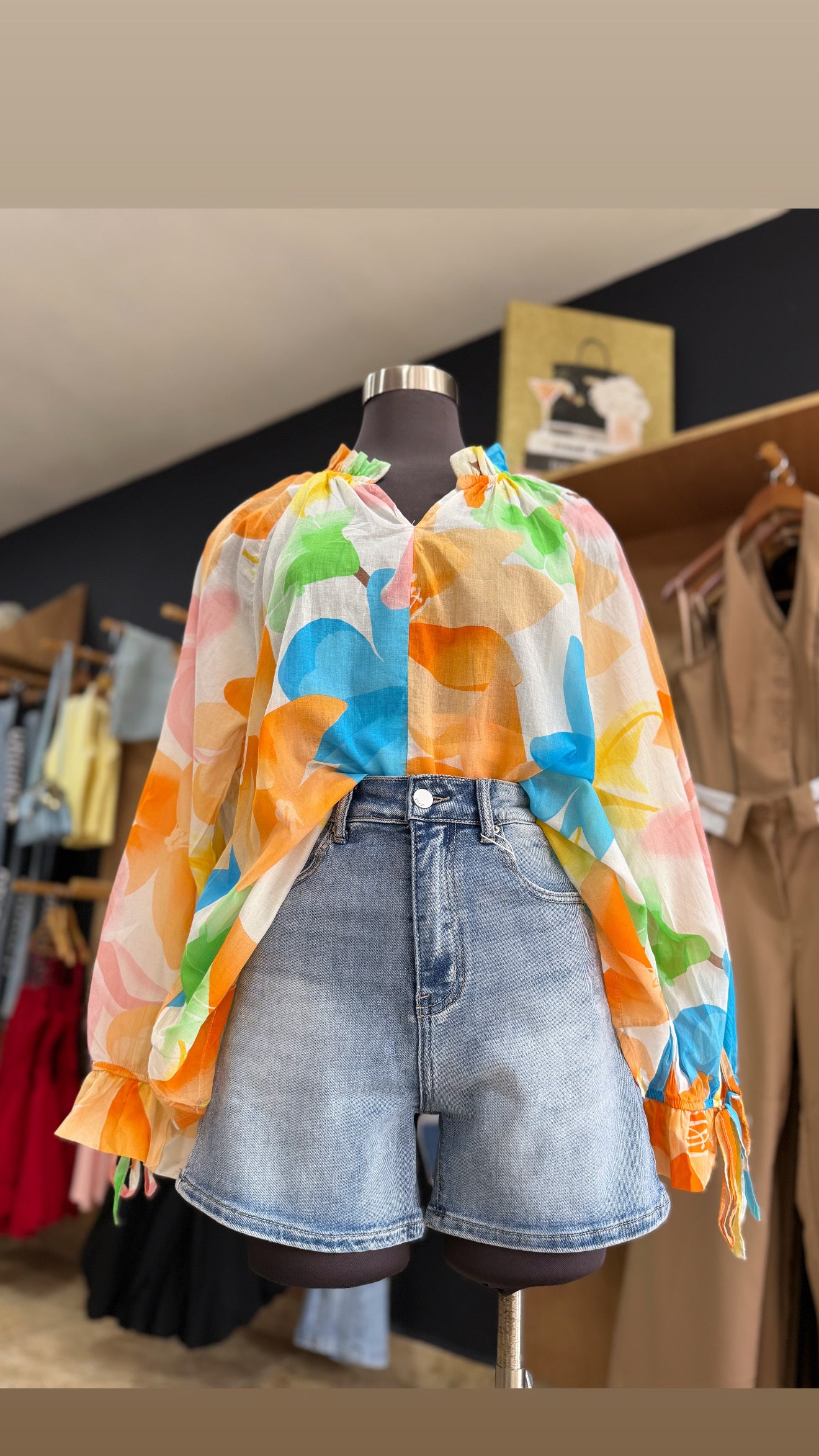 Italy Print Top