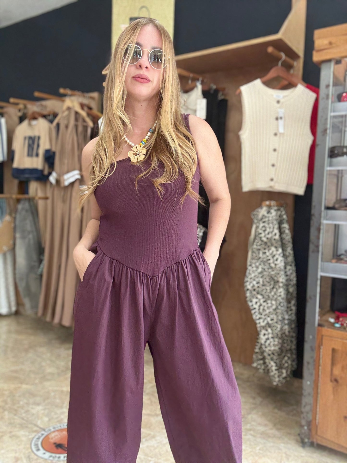 Cotton Jumpsuit