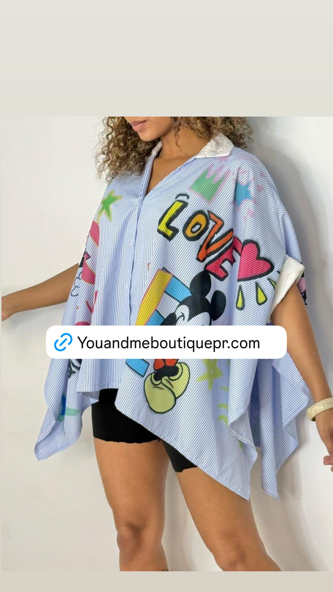Michey & Minnie Poncho