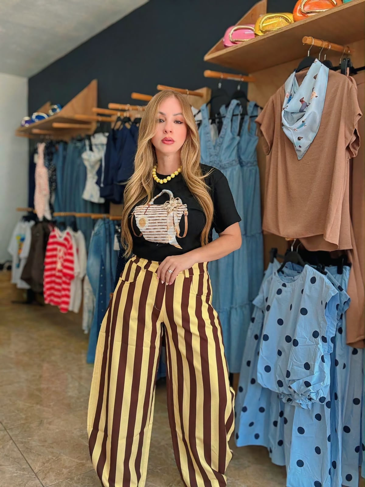 Stripe Italy pants