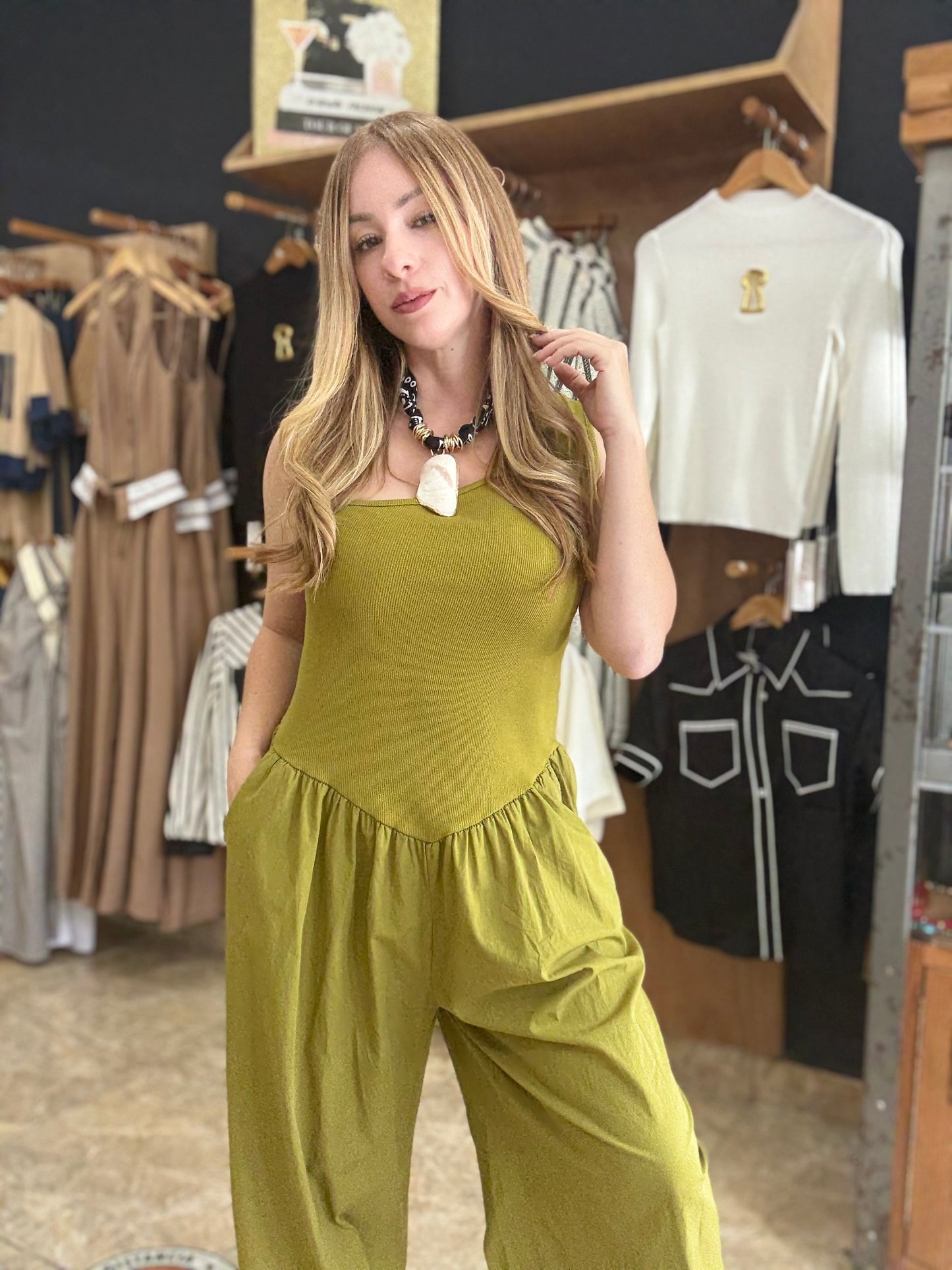Cotton Jumpsuit