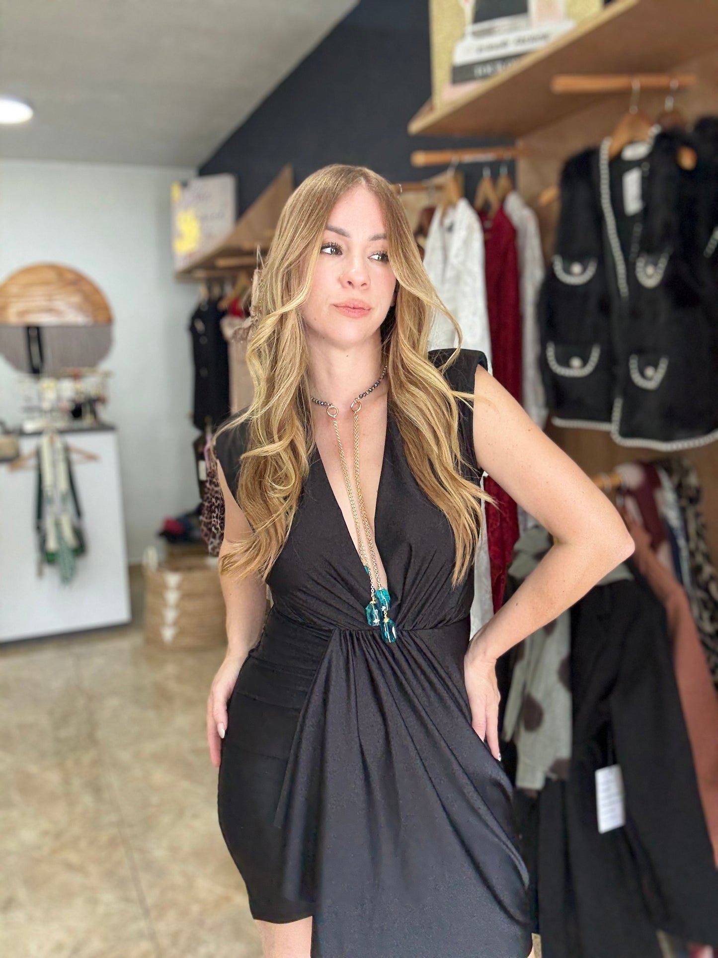 Black short Dress