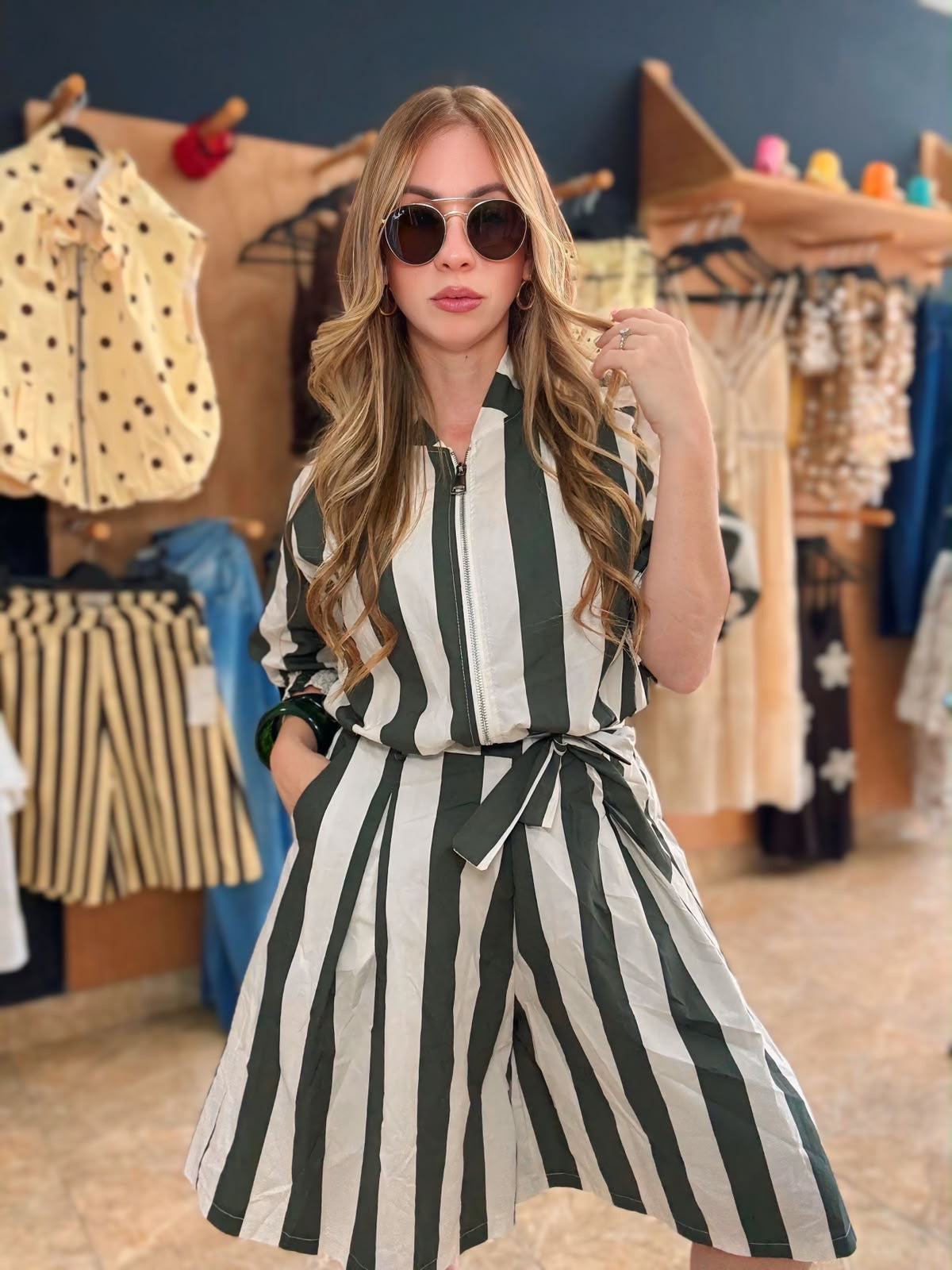 Stripe Italy set (one size )