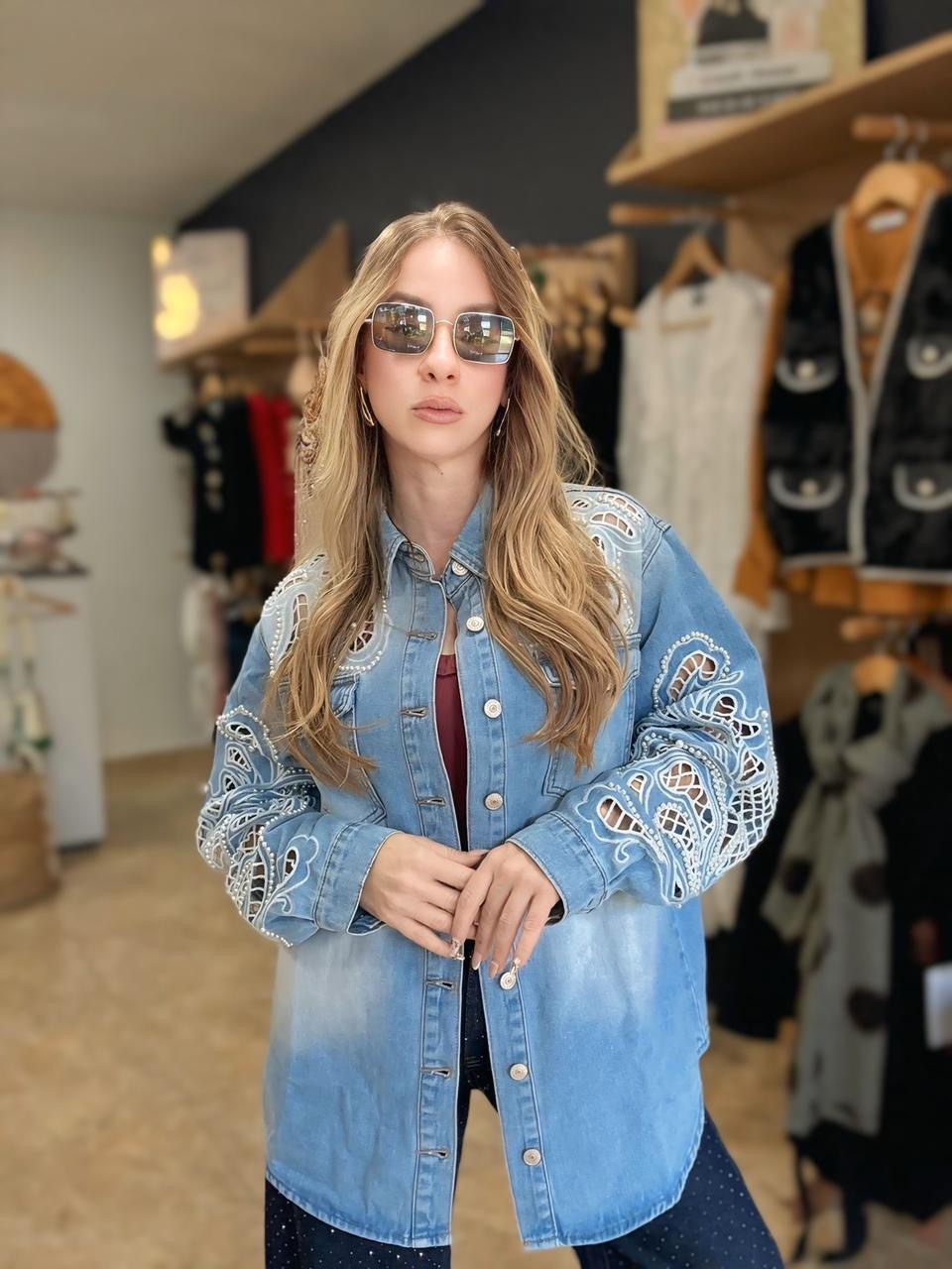 Denim over size Jacket