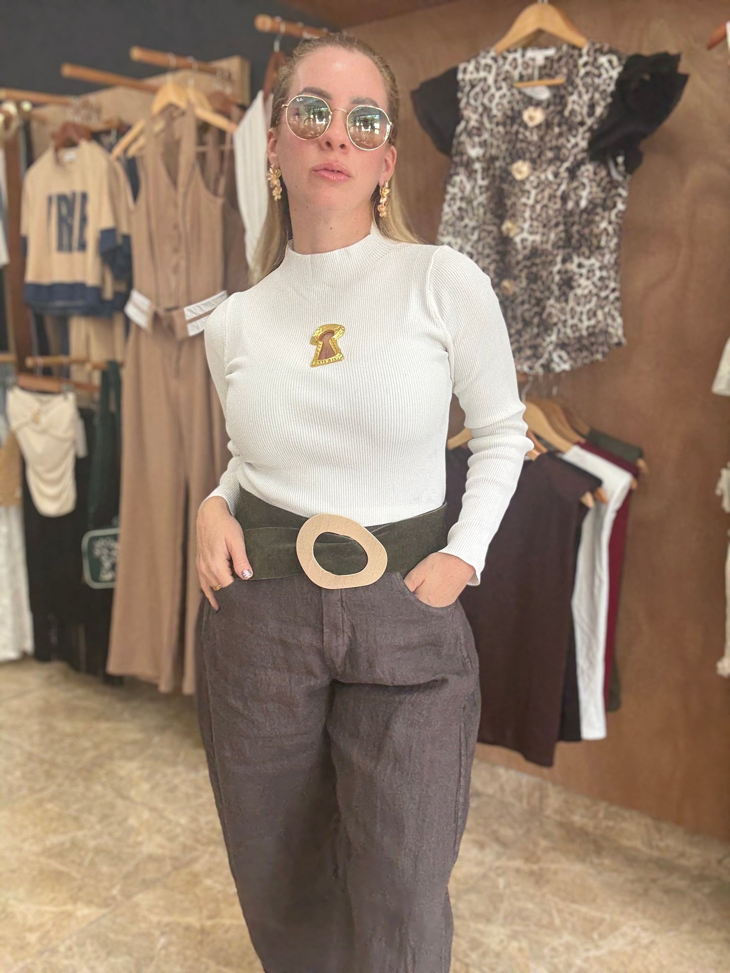 Keyhole Top one size