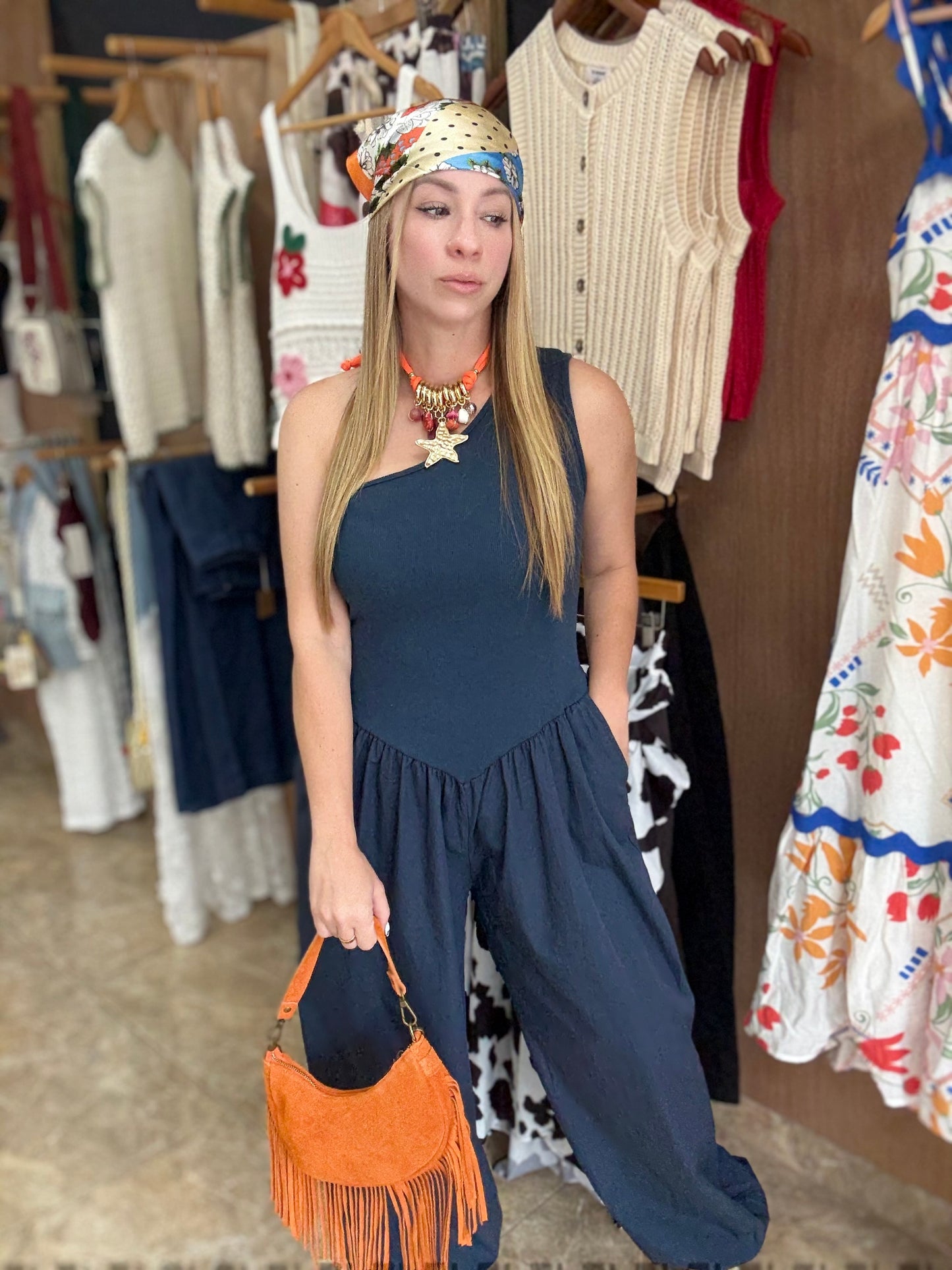 Cotton Jumpsuit
