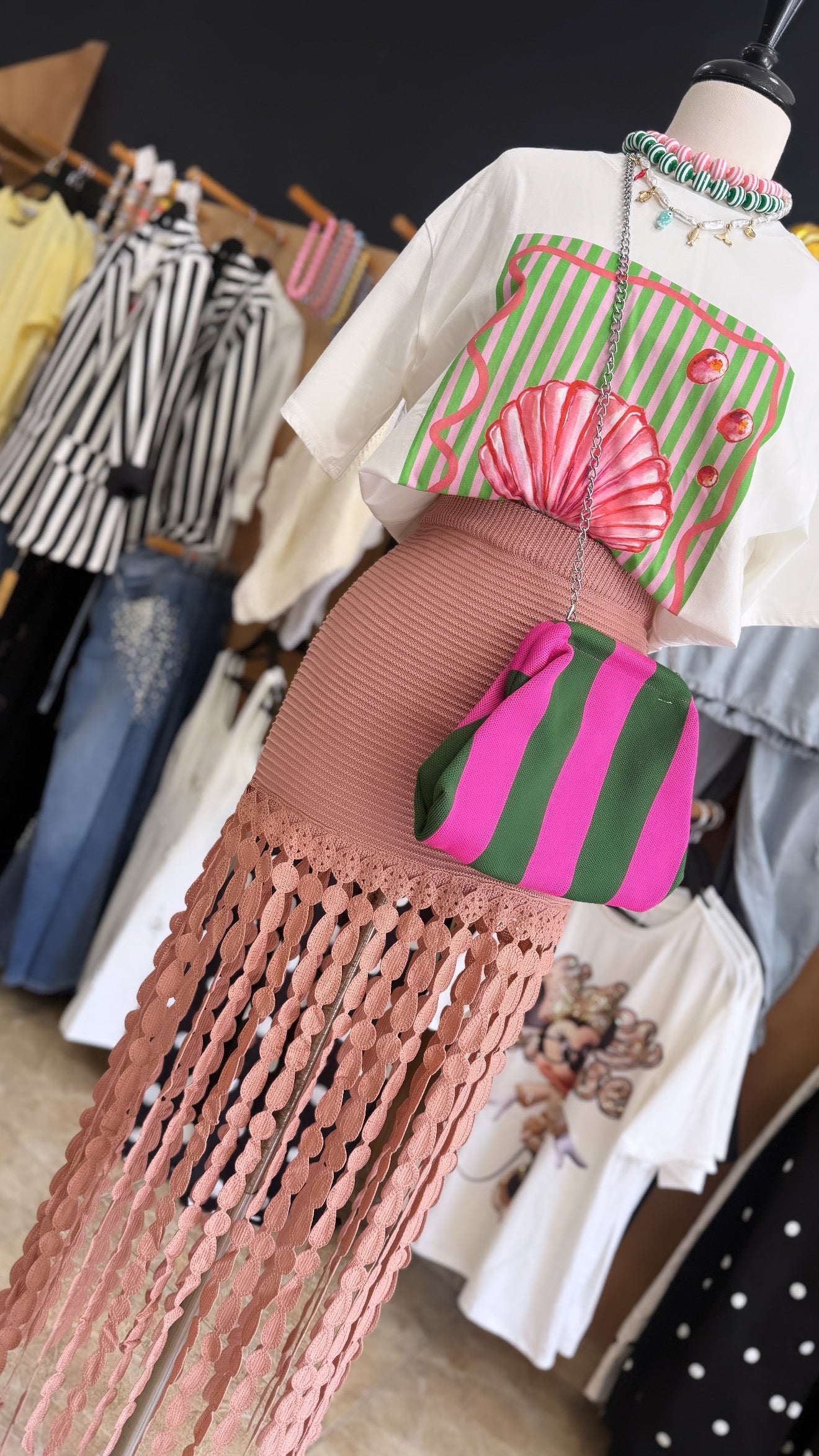 Fringes Skirt