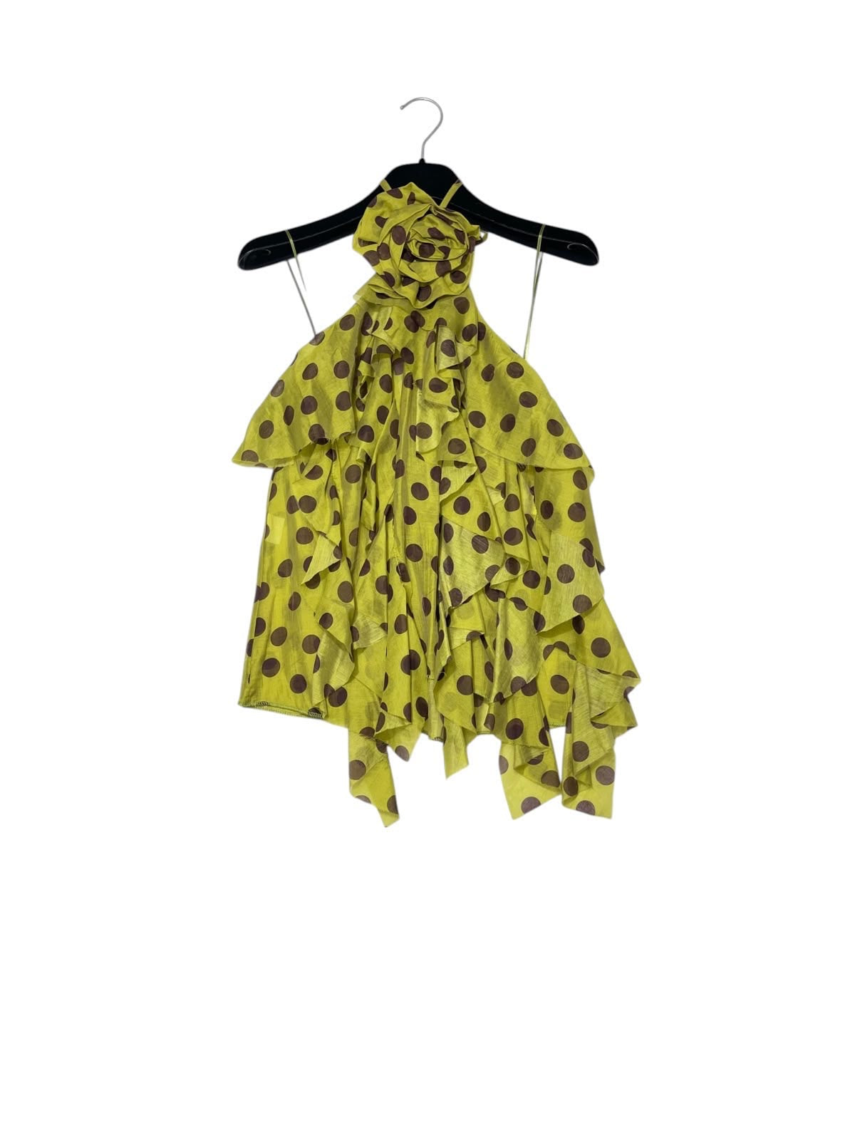 Italy Ruffle Polka top