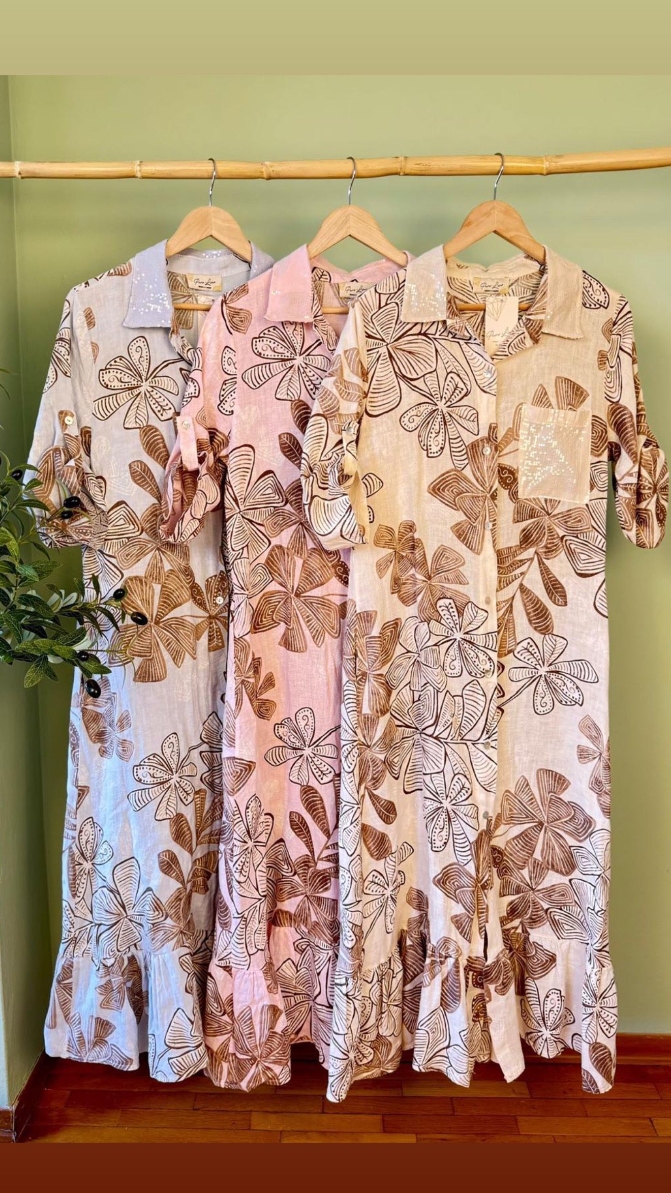 Linen Maxi Dress