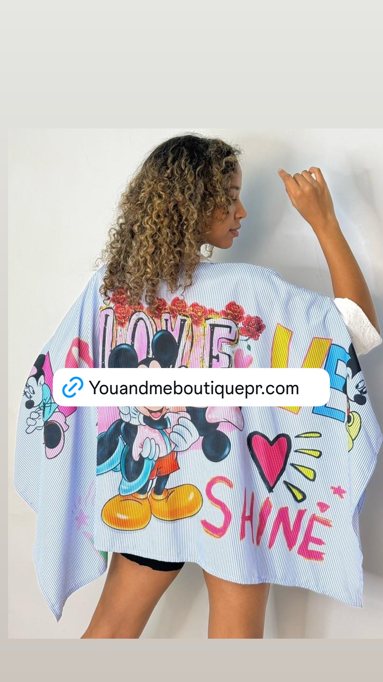 Michey & Minnie Poncho