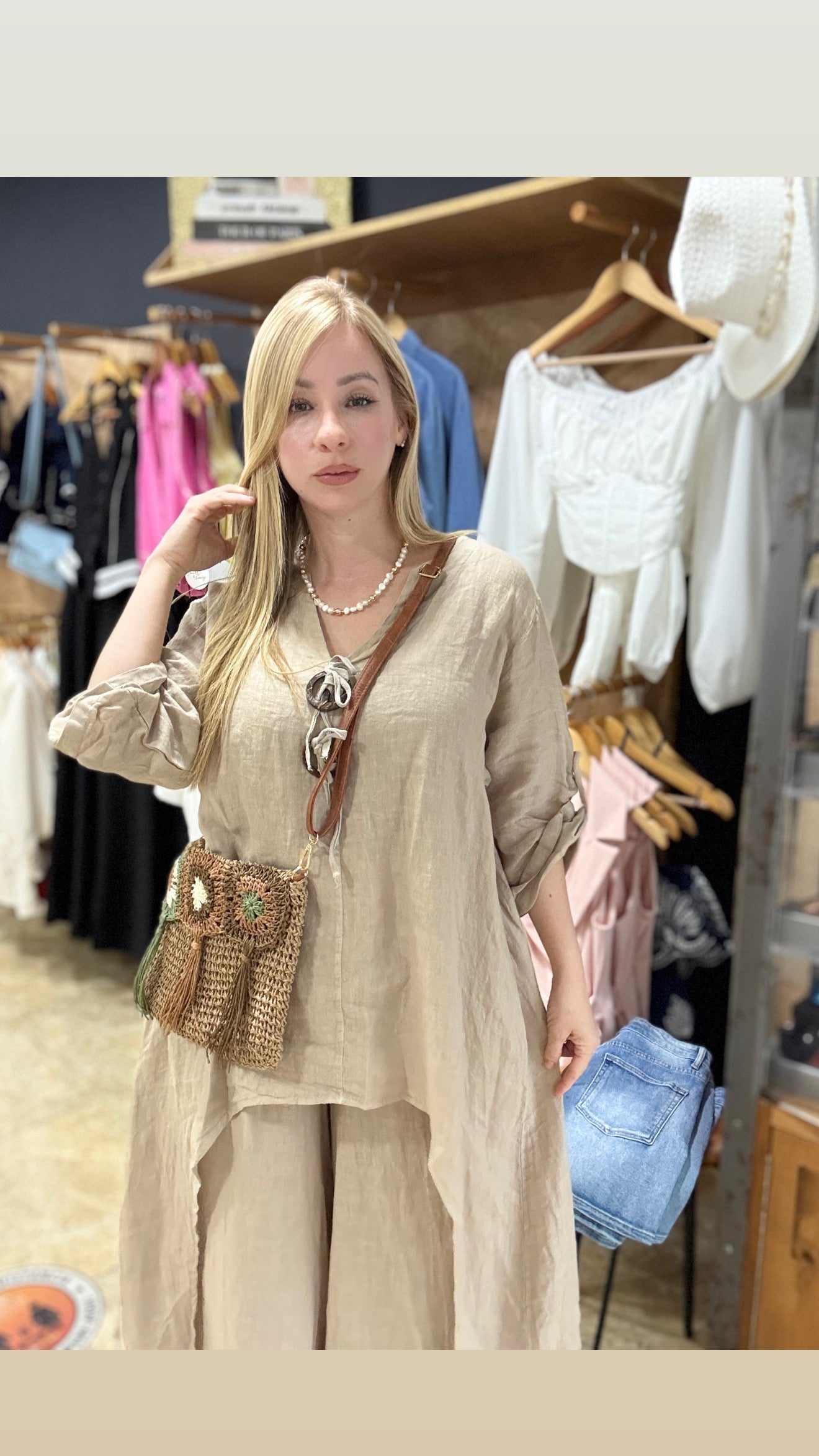 Linen Italy set