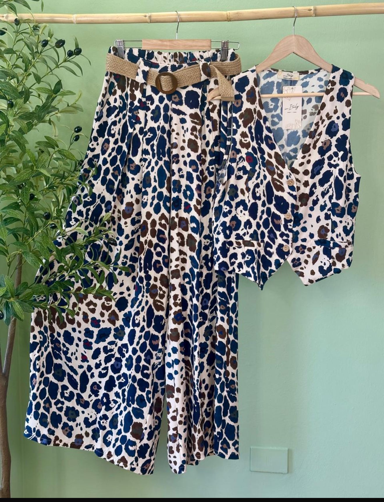 Animal print Italy set