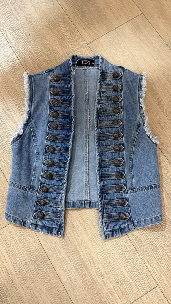 Dark Denim vest