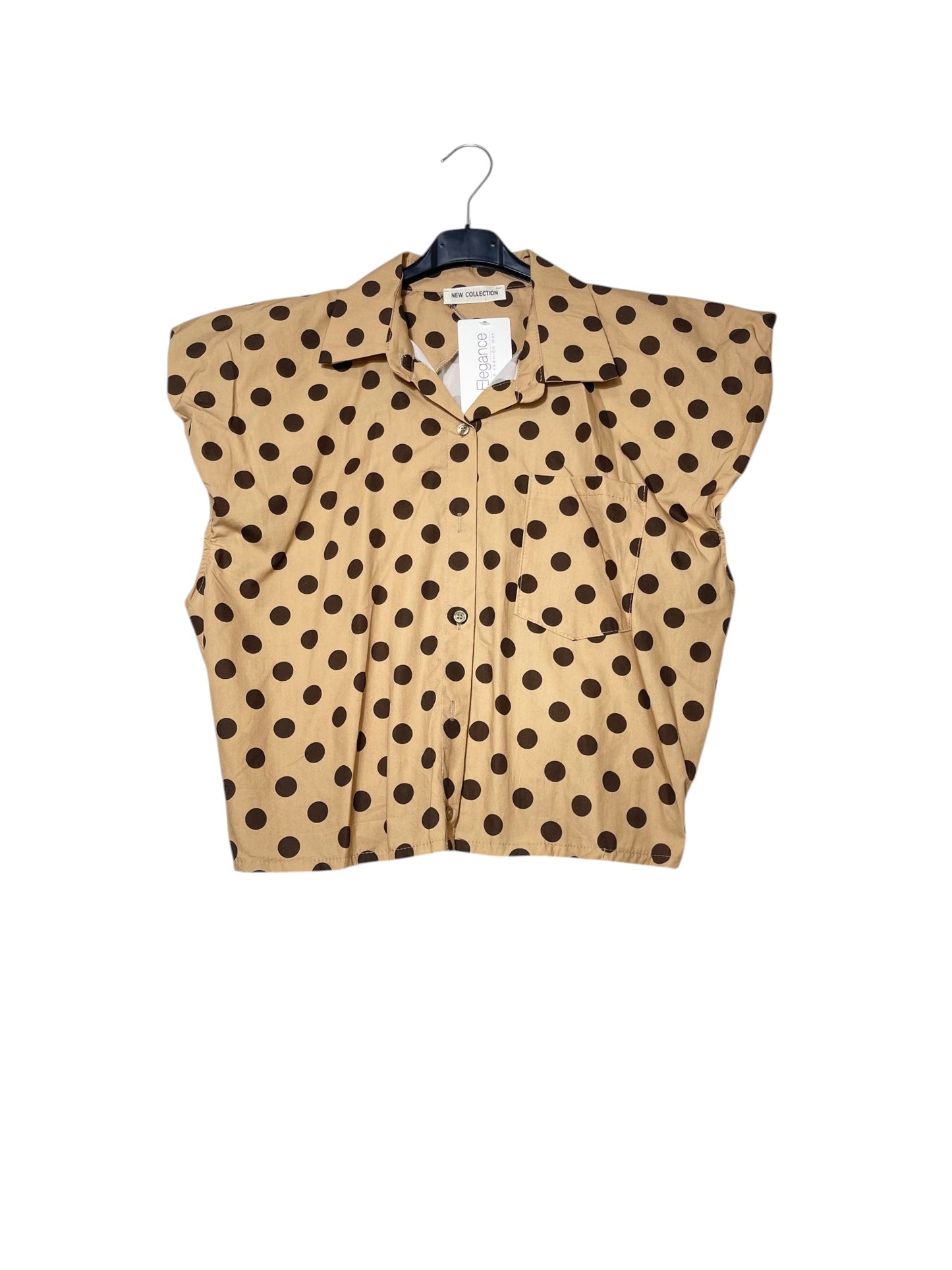 Italy Polka top (One Size )