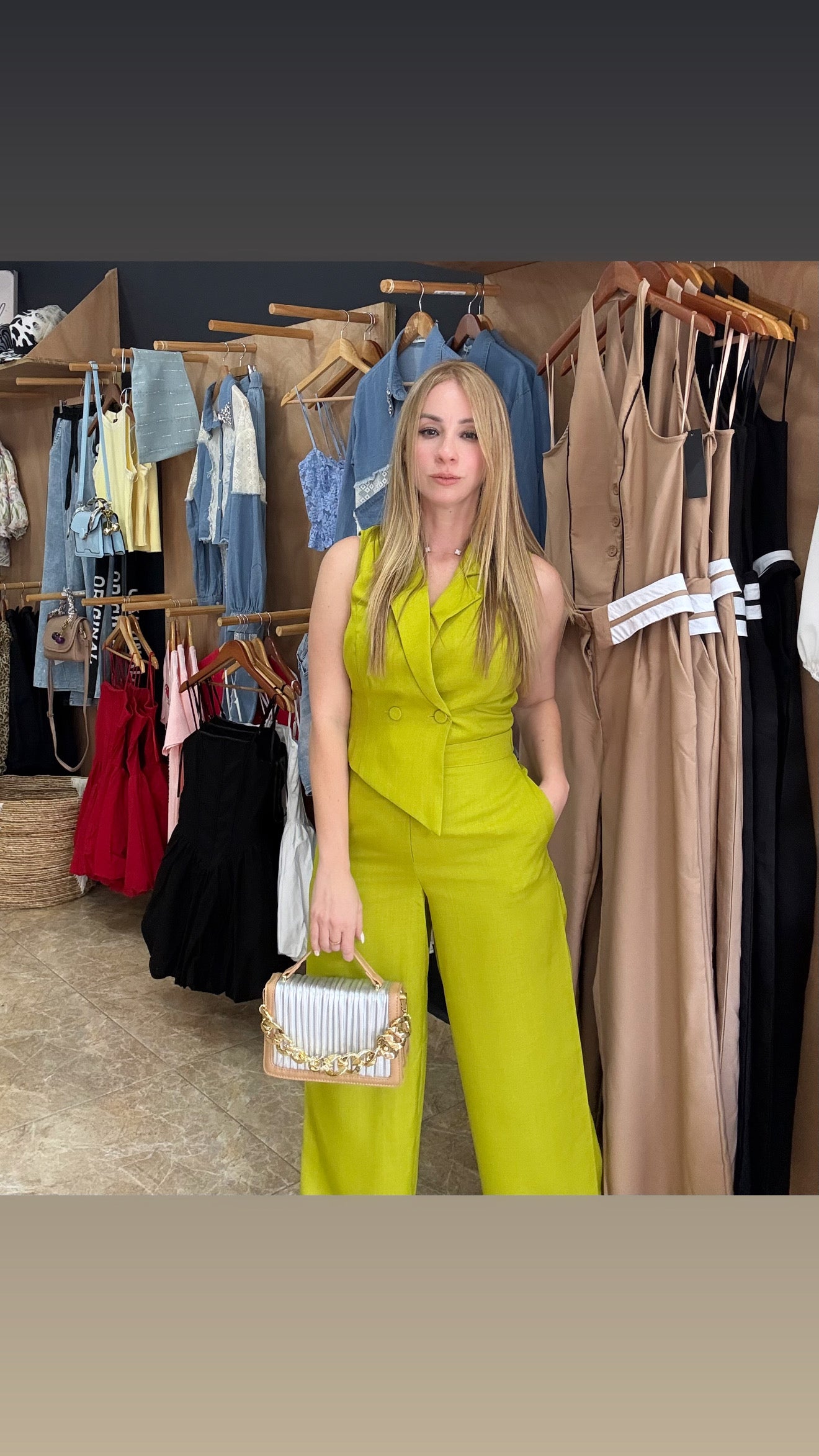 Lime Jumpsuit