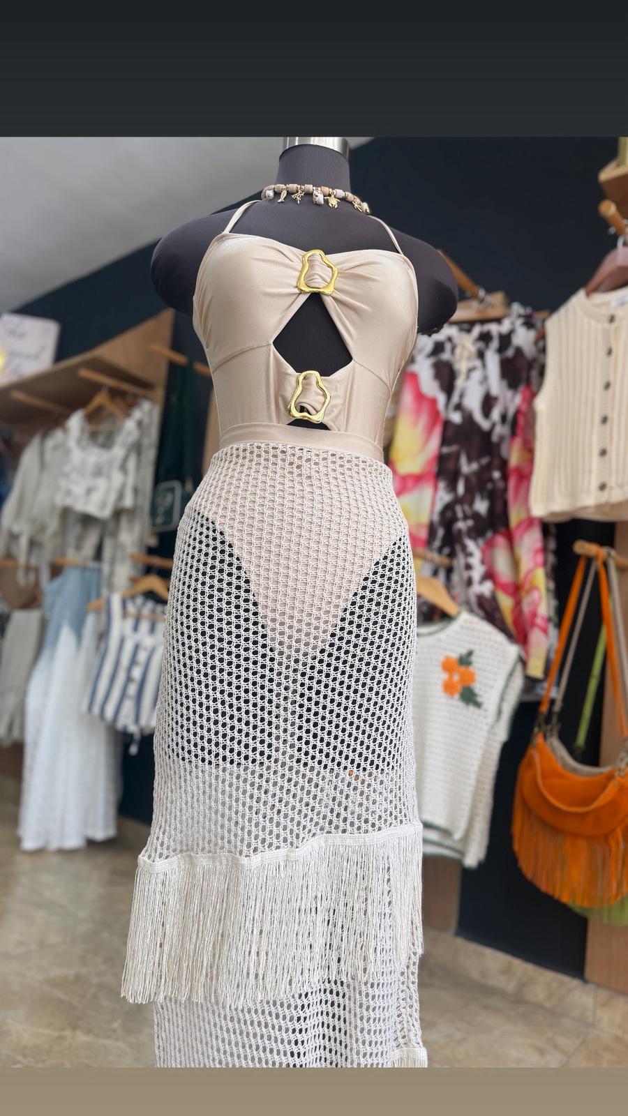 One piece cover Up swimsuit
