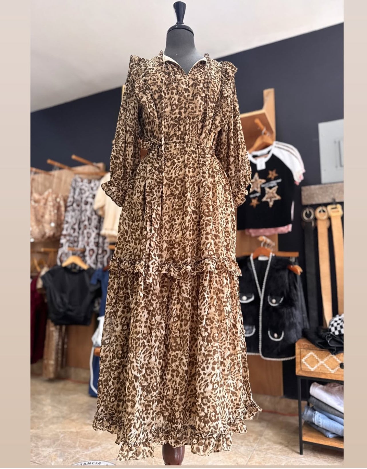 Animal Print Dress