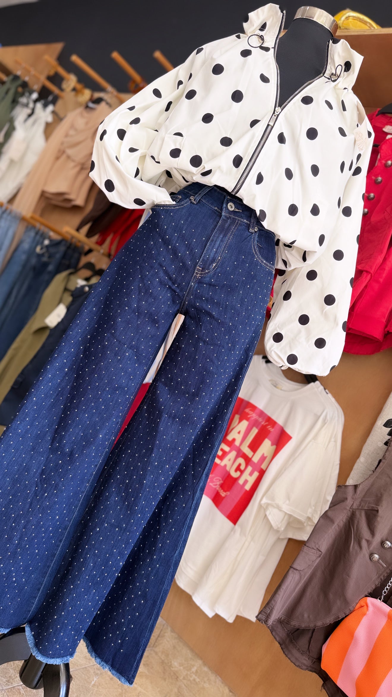 Barrel jeans