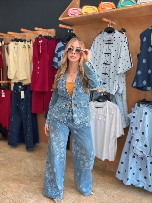 Napoleón denim set (pre-orden)