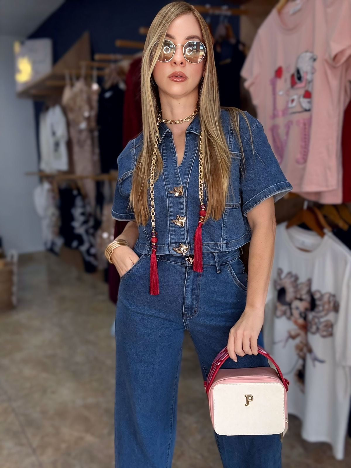 Denim set