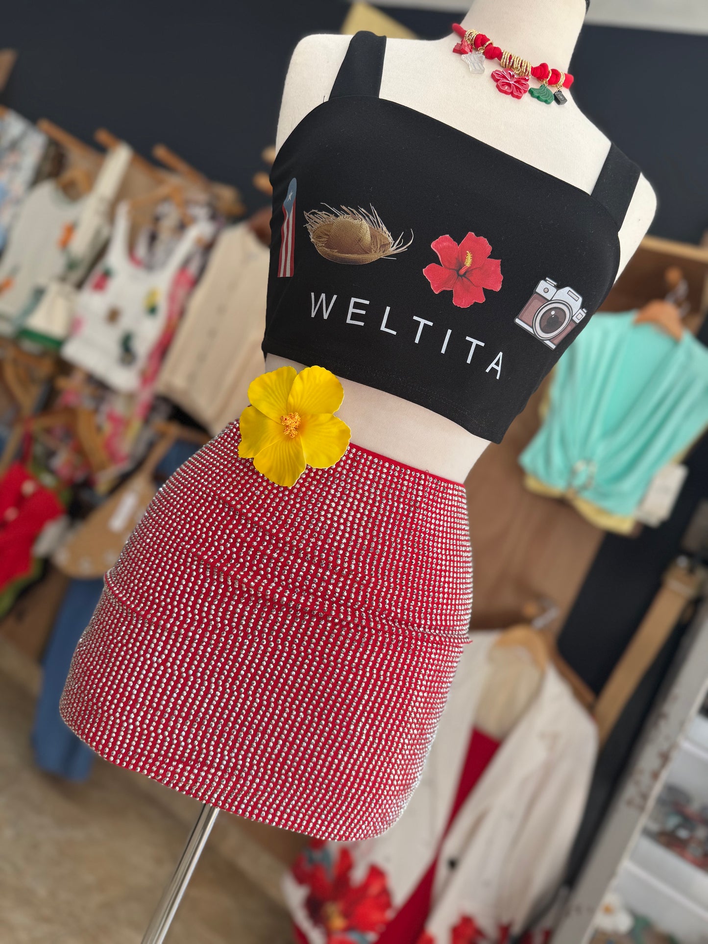 Sequin Skirt