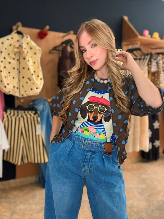 Polka Italy Jacket (One Size )