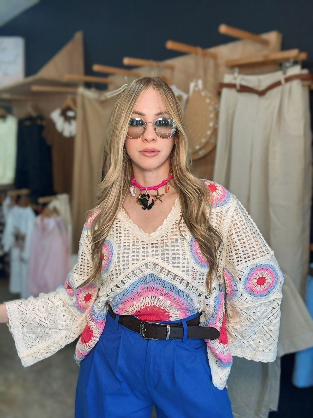 Crochet One size top
