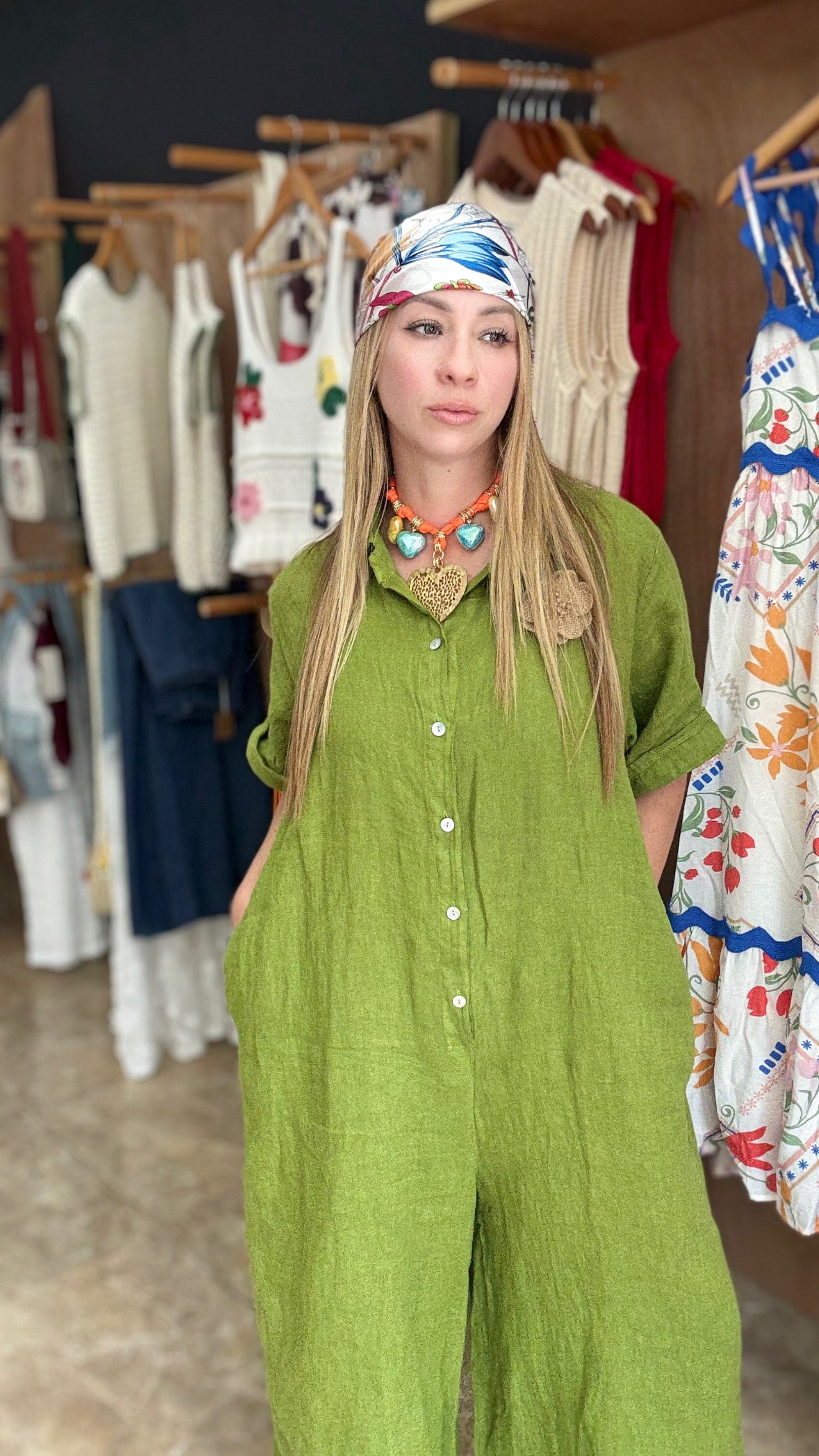 Linen Jumpsuit