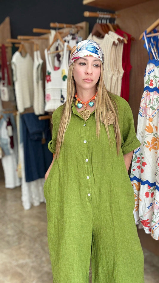 Linen Jumpsuit