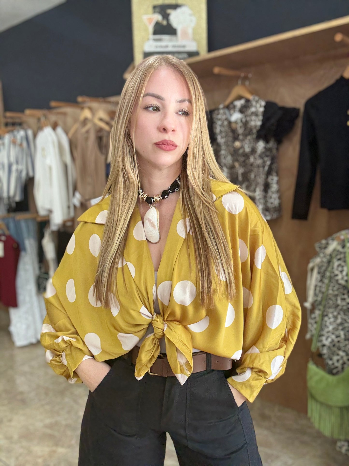 Polka Dots Top