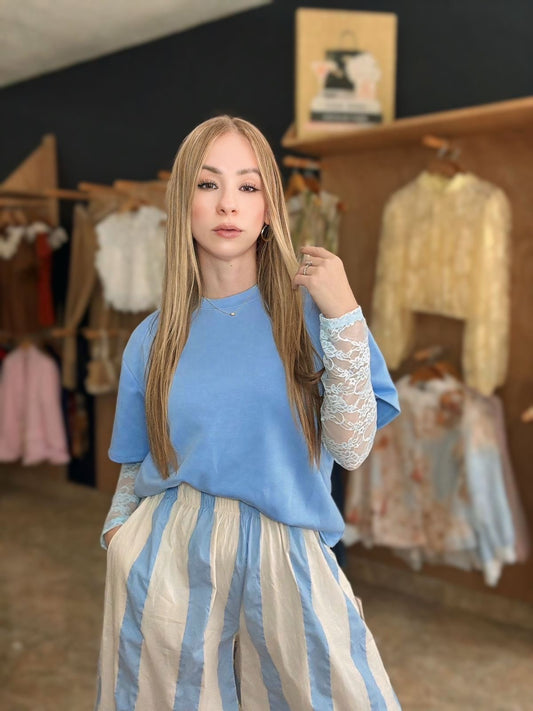 Celeste Lace Tshirt
