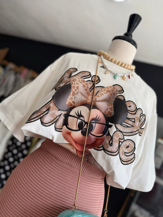 Minnie  Mouse  over size top