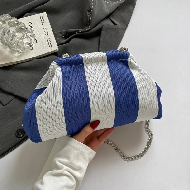 Stripe trendy Bag